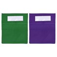 thumbnail image 1 of Unique Bargains 3 Slots Chair Pockets for Classrooms, 2pcs Classroom Chair Pockets,Purple/Green, 1 of 5