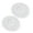 Transparent White, variant on Flexible Silicone Drink Cover With Straw Hole Glass Cup Lid Seal For Drinkware