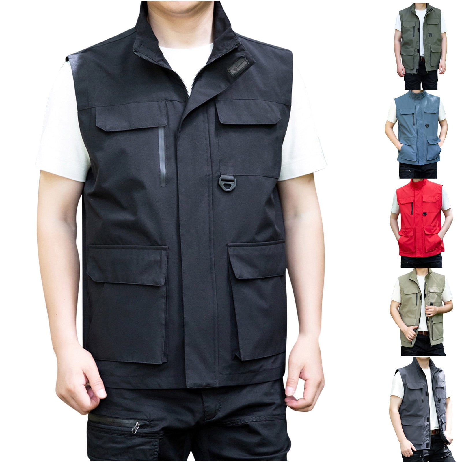 Gilet De Pêche Utilitaire Stansport Pour Homme, Marron, En Coton, Grande Taille XL, Parfait Pour La Pêche Et Les Activités Outdoor