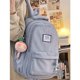 thumbnail image 2 of Nueva Mochila De Color Sólido Para Estudiantes Japoneses Y Coreanos Bolsa De Viaje De Gran Capacidad, 2 of 4