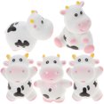 thumbnail image 1 of 5 piezas de juguetes de vaca para baby shower, juguetes de baño para bebés, artículos de baño para bebés, 1 of 6