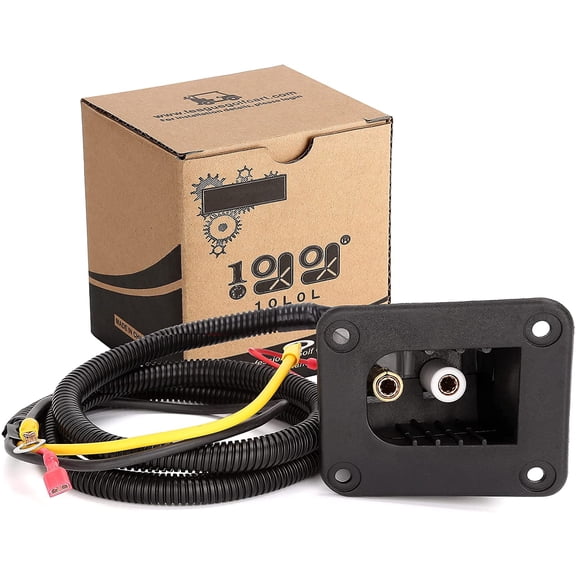 10L0L 36V Golf Cart Charger Receptacle for EZGO TXT Medalist PDS,OEM#73063-G01 73063G01 9635