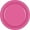 Pink, variant on Navy Flag Blue 9" Plastic Plates 20ct