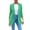 Green, variant on Akiihool Women's Blazers Casual Women's Casual Work Button Work Blazer Jackets with Pockets (Blue,L)