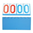 thumbnail image 2 of Marcador de 4 dígitos, impermeable, azul, rojo, portátil, de sobremesa, para voleibol, baloncesto, 2 of 14