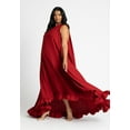 thumbnail image 5 of ELOQUII Women's Plus Size Dramatic Ruffle Gown, 5 of 5