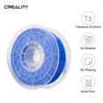 thumbnail image 2 of FlyFlise Creality 3D Printer CR-PLA Filament 1.75mm 1kg/2.2lbs Filament Dimensional Accuracy +/- 0.02 mm, Blue, 2 of 8