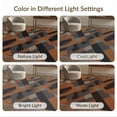 thumbnail image 7 of ODIKA 8'x10' Washable Area Rug Non-Shedding, Easy Care, Modern Brushstroke Art With Interlocking Geometric Accents Abstract Flowing for King Size Bedroom Under Bed, Master Suite, 7 of 7