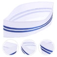 thumbnail image 5 of WEUVEB Unisex Chef Hat with Trim, and Comfortable Material for Home Cooking and Restaurant Use, 5 of 8