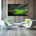 thumbnail image 4 of Beautiful Aurora Morning Wall Art Aurora Borealis Picture Canvas Art Northern Lights Framed Painting Wall Decor For Home Office Bedroom Livingroom Reeady to Hang, 4 of 6
