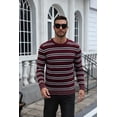 thumbnail image 4 of COOFANDY Men's Long-Sleeve Crewneck Sweater | Soft Slim Fit Knit Sweater Pullover for Fall Winter and Business Casual & Everyday Wear, 4 of 8