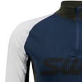 thumbnail image 3 of SWIX Adult Male Racex Classic Half Zip Shirt, Color: Dark Navy/Bright White, Size: L, 3 of 7