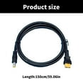 thumbnail image 3 of DC7909 Male to XT60 Female Adapter Cable 16AWG for Solar Panel Charging and Outdoor Power Solution 150cm, 3 of 8