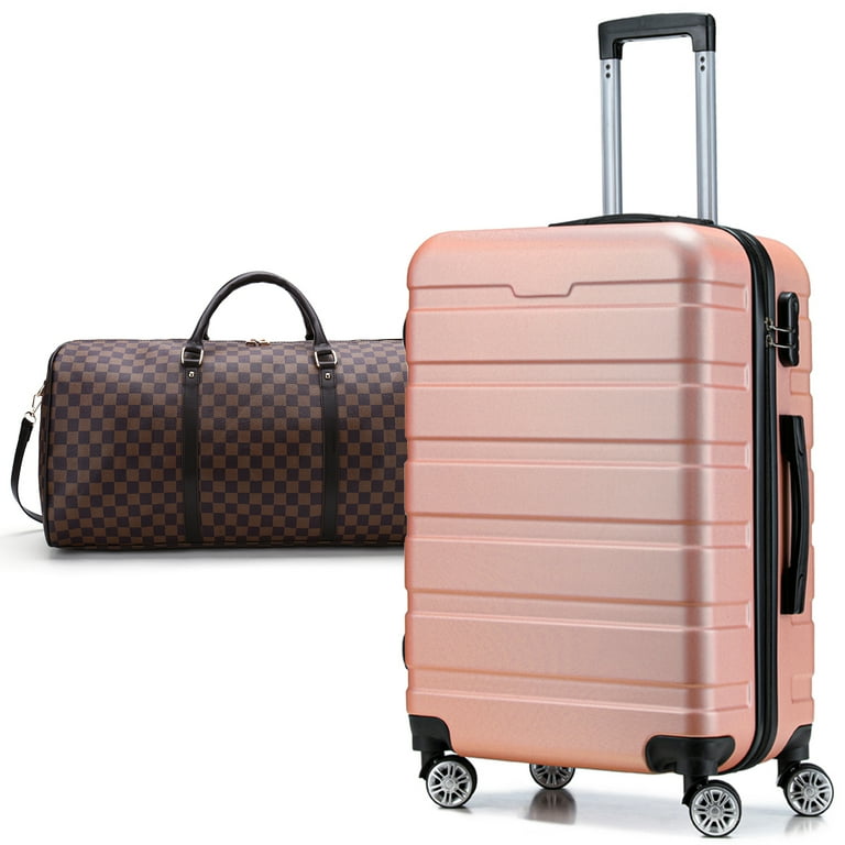 Twenty Four Holiday Deals Gift Carry On Luggage 20 inch Hard Shell Suitcase Checked Luggage Weekenders Overnight Bags Sports Gym Duffle Bag Adult