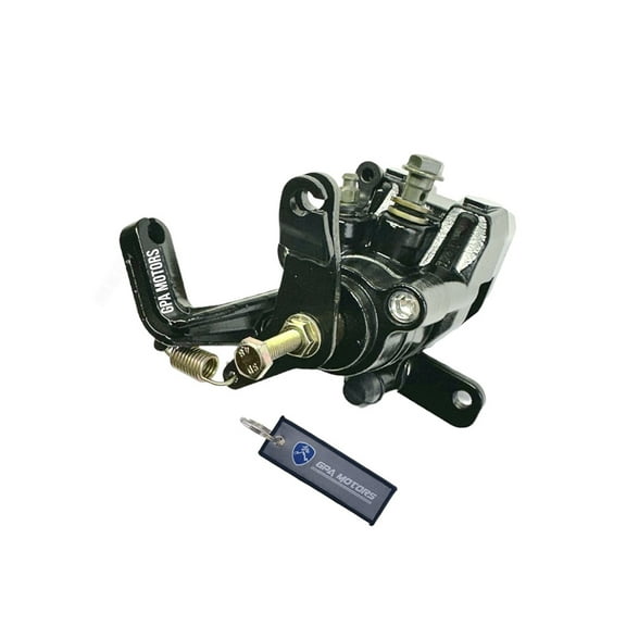 Rear Brake Caliper With Pads Fits Yamaha Banshee Warrior Wolverine 350 YFZ350 YFM350 (1987-2006)