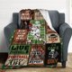 thumbnail image 4 of LHSHID Basketball Baseball Blanket Flannel Soft and Comfortable Anti static Bed Sofa Blanket 40x50in, 4 of 6