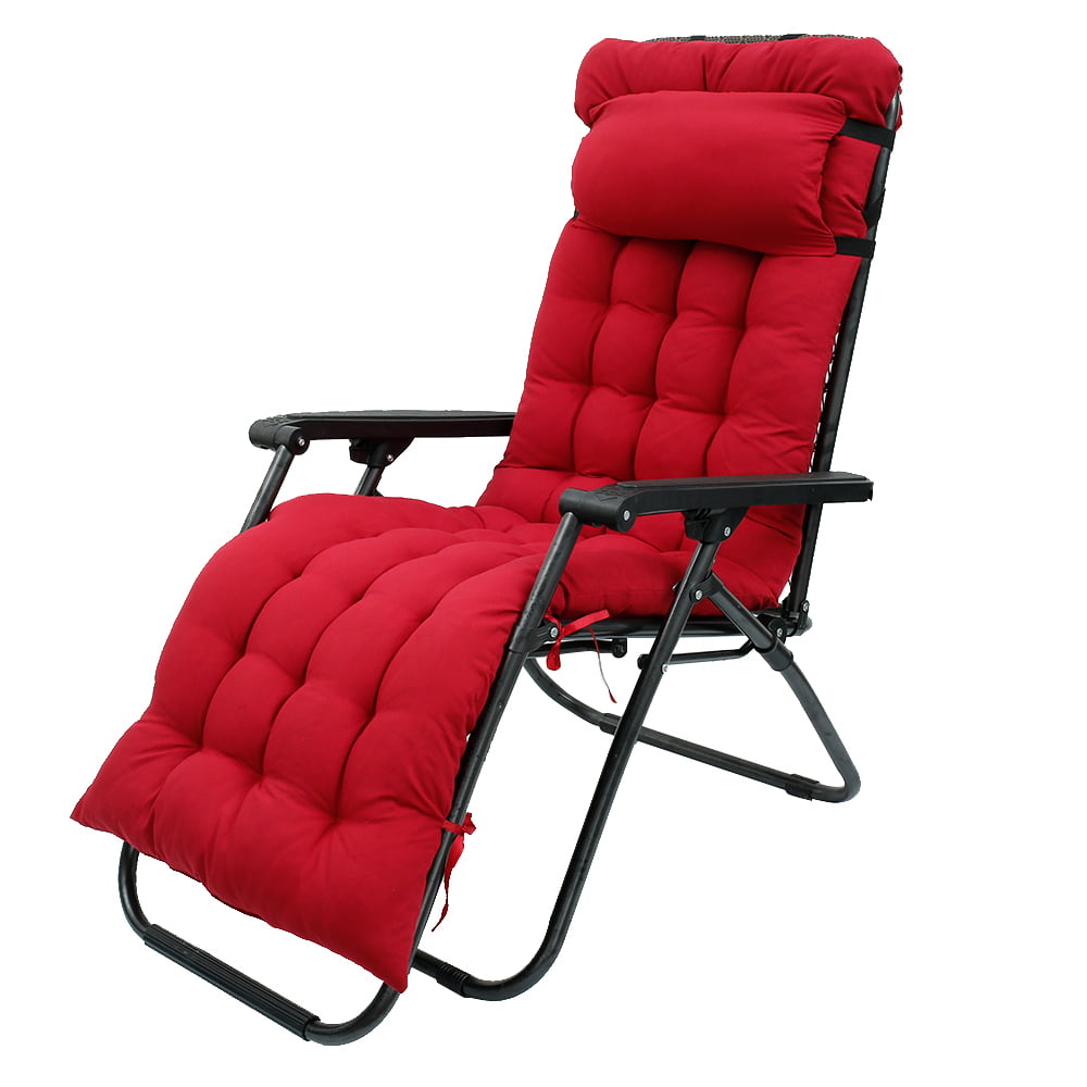 Cushions Set Sun Lounger Garden Chair Recliner Lounger Pads Water Repellent 