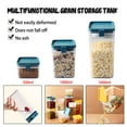 thumbnail image 1 of Yhmxh Kitchen Gadgets Kitchen Utensils Home and Kitchen Buckle Transparent Multigrain Sealed Plastic Can Storage bottle, 1 of 6