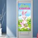 thumbnail image 1 of Cubierta de puerta de Pascua Soledad cartel decorativo colgante 90 cm x 198 cm, 1 of 10