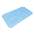 thumbnail image 2 of Alfombrilla de ducha para bañera de PVC que evita resbalones y agujeros de drenaje, alfombrilla flexible para suelo de baño, para uso doméstico o hotel, tra, 2 of 15