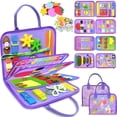 thumbnail image 1 of Juguetes Montessori Exorany de Busy Board para niños pequeños de 1 a 4 años, 1 of 6