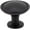 Black, variant on Designperfect Dpa10r11k-10Pack Traditional Pack Of (10) 1-1/4" Round Beaded Edge Cabinet