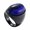 Black Blue, variant on Unisex Stainless Steel Vintage Classic Oval Cut White Created-Turquoise Gemstone Signet Ring Statement Wedding Band Comfort Fit Black Size 11