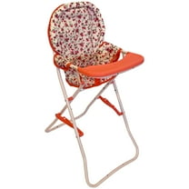 The New York Doll Collection 18 Inch Doll High Chair, Floral
