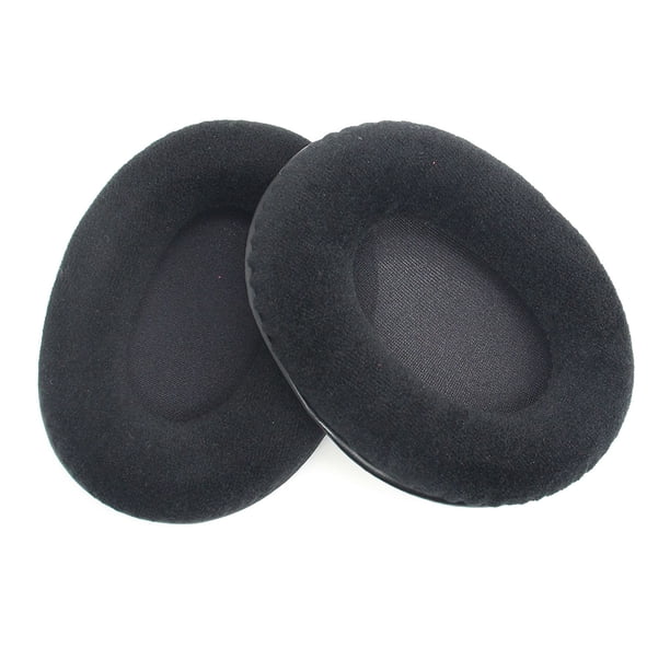 Tholdsy Reemplazo del cojín del cojín del oído del auricular para los auriculares Cuero negro Relojes inteligentes Schwarzes Wildleder