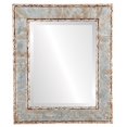 thumbnail image 2 of OVALCREST by The OVALCREST Mirror Store Paris Framed Rectangle Mirror in Champagne Silver - Antique Silver 29x41, 2 of 5