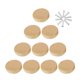thumbnail image 1 of 8pcs / 10pcs / 20pcs / 50pcs de madera maciza manija de un solo agujero de la manija de la manija de la puerta de la manija de la manija de la manija del mango del mango del mango, 1 of 4