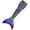Hawaiian Rainbow, variant on Sun Tail Mermaid Aurora Borealis Tail Skin, Size Child Medium (Monofin not included.)