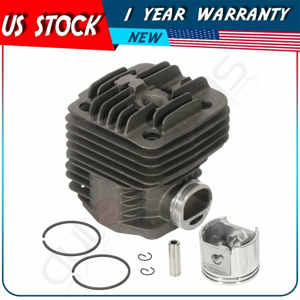 New Stihl TS400 TS 400 Cylinder Head Piston Kit With Rings Pin Clips 49mm New Stihl TS400 TS 400 Cylinder Head Piston Kit With Rings Pin Clips 49mm