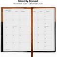 thumbnail image 4 of 2026 Pocket Planner/Pocket Calendar, 3.5"x6": Includes 14 Months (November 2025 - December 2026) / 2026 Weekly Planner/Weekly Agenda/Monthly Calendar Organizer (Brown/Black), 4 of 8