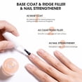 thumbnail image 4 of Base de esmalte de uñas GELLEN Clear Ridge Filling + Strength, 4 of 7