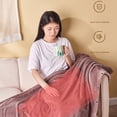 thumbnail image 2 of HIBIBUD 2026 New Heated Blanket Smart Temperature Control 140X80Cm Electric Throw Blanket with Usb Charging Heated Blanket for Car Outdoor Heated Throw Blanket,Deep Gray, 2 of 6