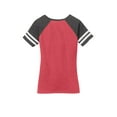 thumbnail image 6 of District Made Ladies Game V-Neck Tee DM476, 6 of 6