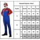 thumbnail image 2 of Mens Adult Super Mario And Luigi Fancy Dress Plumber Bros Halloween Costume, 2 of 5