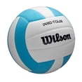 thumbnail image 2 of Voleibol Wilson Pro Tour Indoor, color verde azulado y blanco, talla oficial, 2 of 8