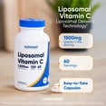 thumbnail image 5 of Nutricost Liposomal Vitamin C (1500mg) 120 Vegan Capsules - GMO-Free, Gluten-Free, 60 Servings, 5 of 8