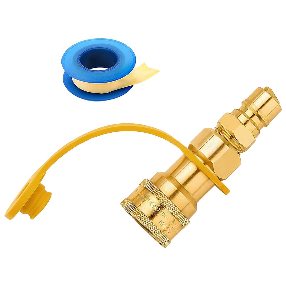 1/2" Qdd for Lp Gas Quick Connect Fittings with Male Insert , Natural Gas Propan