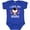 Royal Blue, variant on Inktastic I Love My Mama with Cute Penguin and Hearts Girls Baby Bodysuit