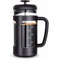 thumbnail image 1 of Easyworkz French Press 34 oz Coffee Tea Maker with Borosilicate Glass,Soft Grip Handle, 1 of 8