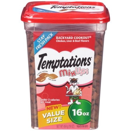 Temptations Mix Ups Backyard Cookout Cat Treats, 16 Oz