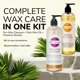 thumbnail image 2 of Kit de cuidado para depilación Dermwax con limpiador pre y post depilación y aceite de caléndula, 2 of 8