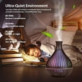 thumbnail image 3 of KAMIDA 500ml oil  Diffuser with 6*10ml Essential Oil with Remote,Oil Air Humidifier Vaporizer with 7 Colors Lights for Large Room , Home, Office for Gift,Black, 3 of 12