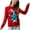 Red, variant on Meichang Womens Ugly Christmas Sweater Novelty Print Crew Neck Sweater Long Sleeve Knitted Pullover Soft Loose Fit Winter Warm Sweater