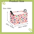 thumbnail image 3 of Large Empty Easter Basket Chicken Egg Basket for Kid Fabric Personalized Bunny Eggs Easte Gift Storage Basket for Boy and Girl Hunting Easter Eggs(C), 3 of 7
