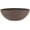 Chocolate, variant on 12-inch shallow bowl-shaped planter made of plastic/stone/wood composite material – no drainage holes (drillable possible), shallow indoor/outdoor planter, suitable for succulents and bonsai.