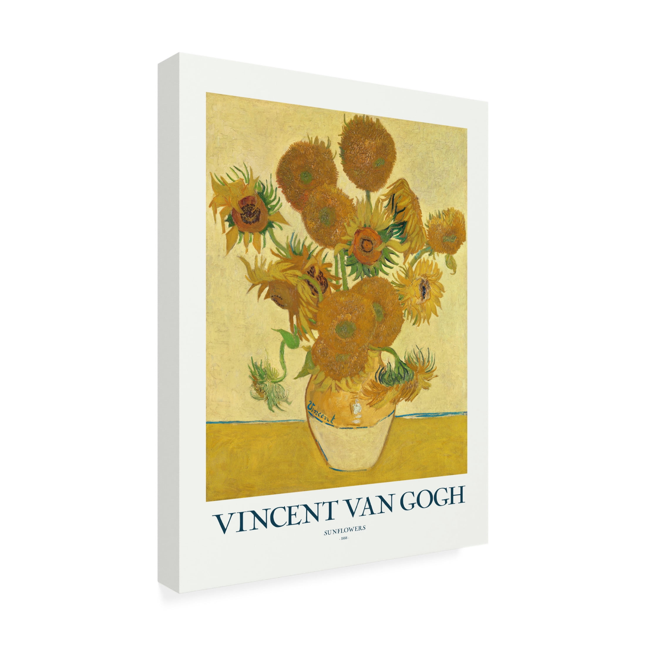 Trademark Fine Art Pictufy Sunflowers Canvas Wall Art